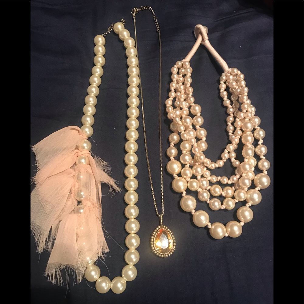 3 necklaces